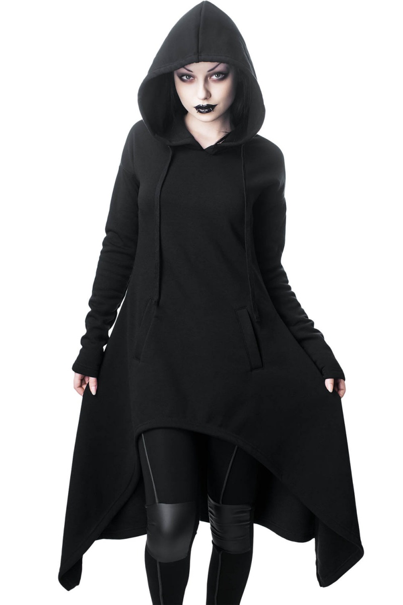 Killstar Dungeoness Hoodie Černé | OXLYKU-051