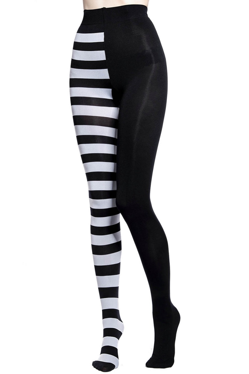 Killstar Ella Tights [WHITE] Bílé | IDALBE-354