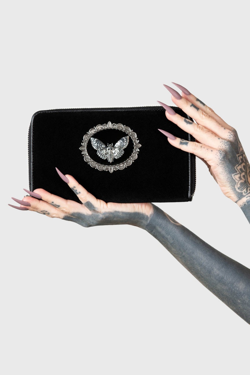 Killstar Enchanted Tales Wallet Černé | GHXUNS-952