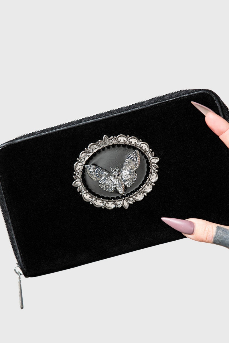 Killstar Enchanted Tales Wallet Černé | GHXUNS-952