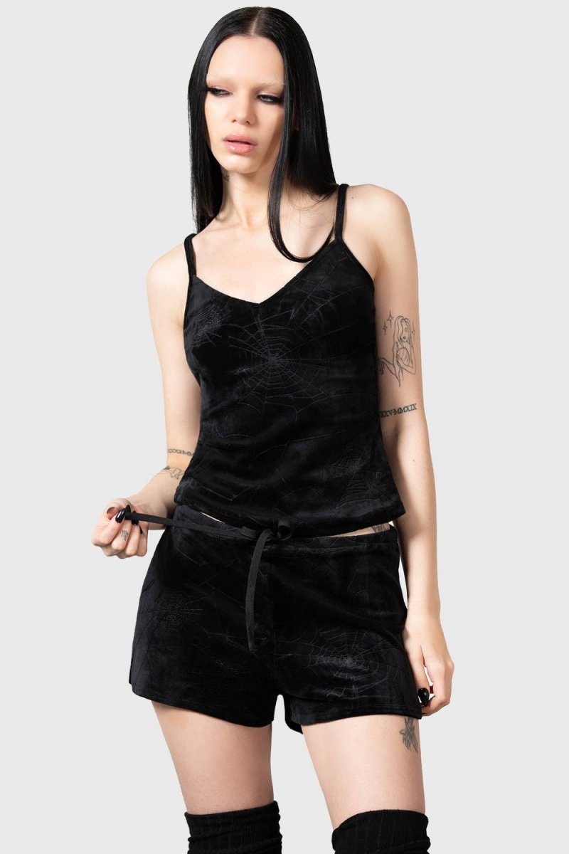 Killstar Eternal Sleeper Vest Černé | HSOFTC-598