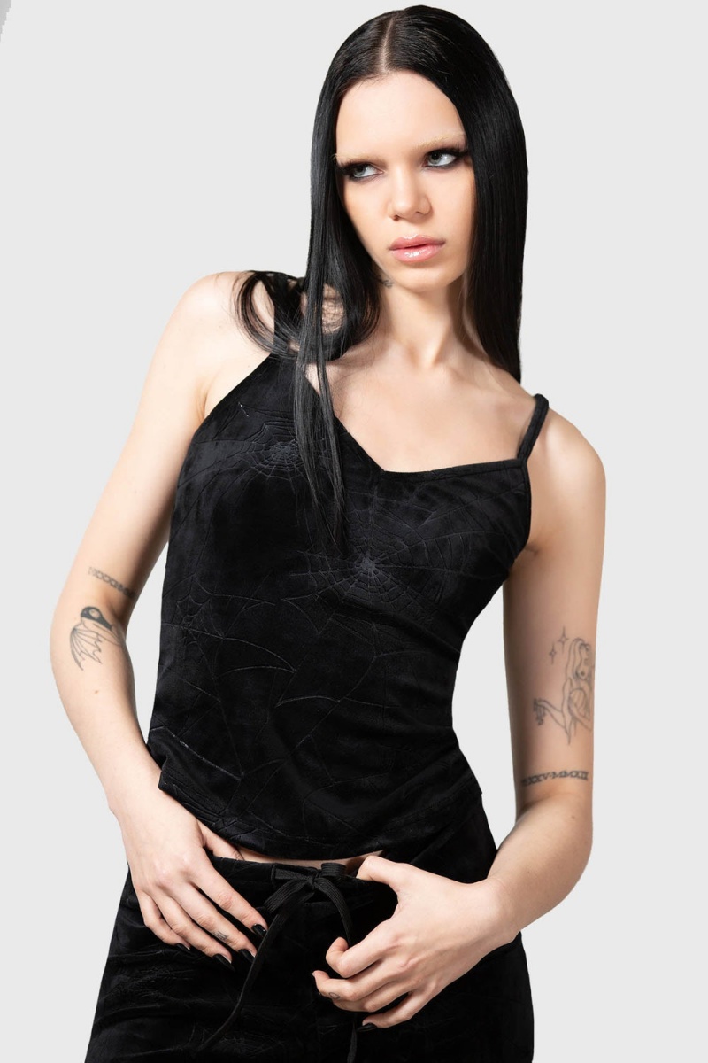 Killstar Eternal Sleeper Vest Černé | HSOFTC-598