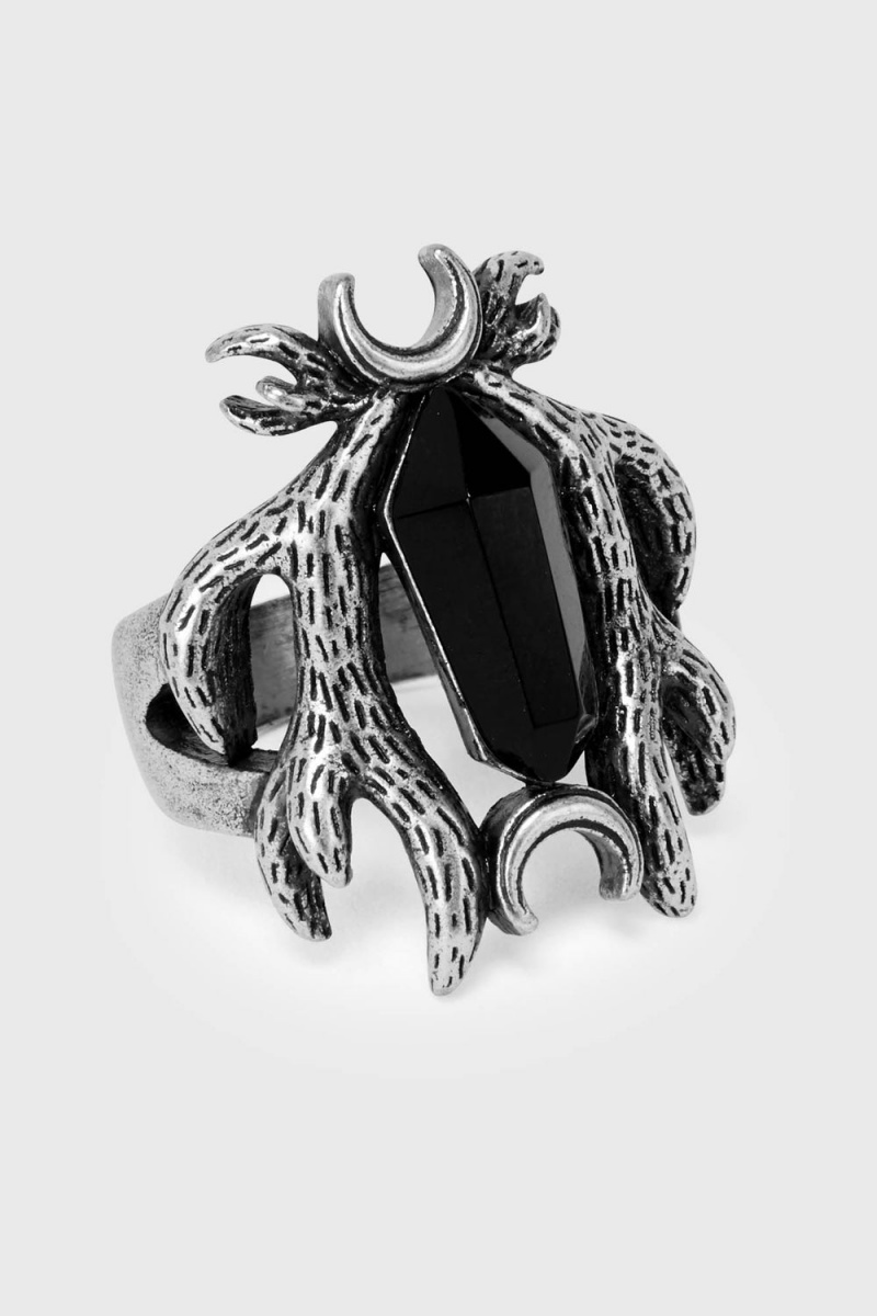 Killstar Fawn Ring Stříbrné | TOYDSB-689