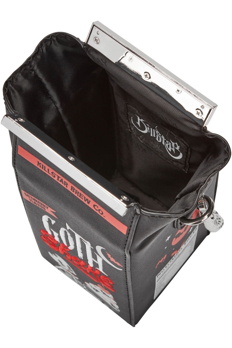 Killstar Goth Shake Handbag Černé | OIUREP-065