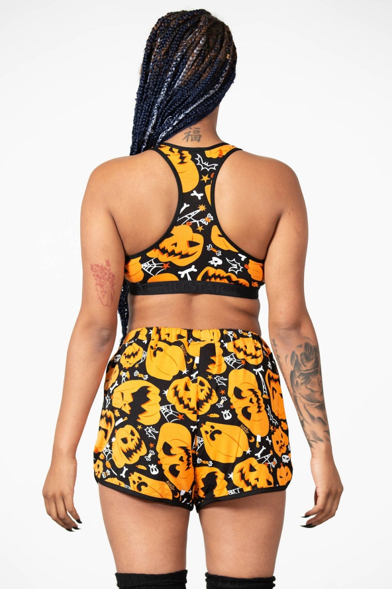 Killstar Haunt It Bralet Černé | MEYGZO-367