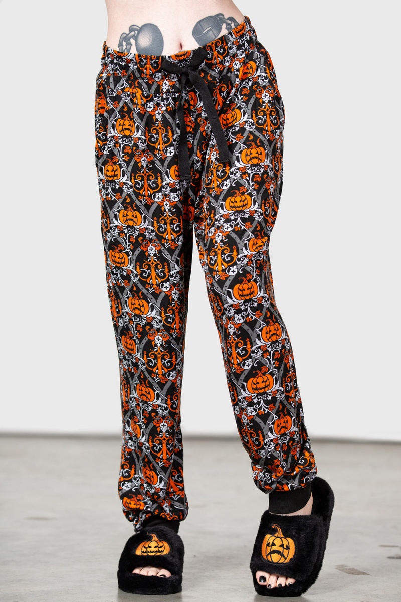Killstar Haunted Joggers Černé | FKJDRC-275