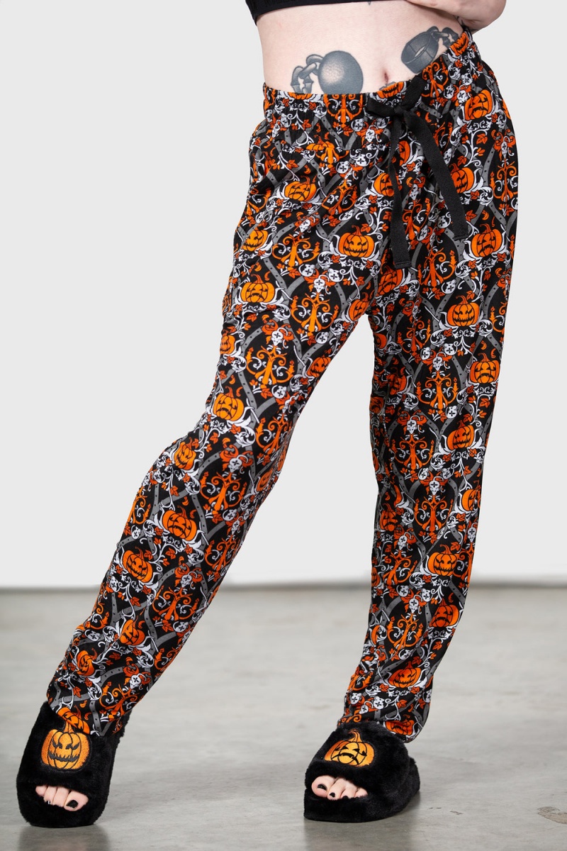 Killstar Haunted Joggers Černé | XTENSO-758