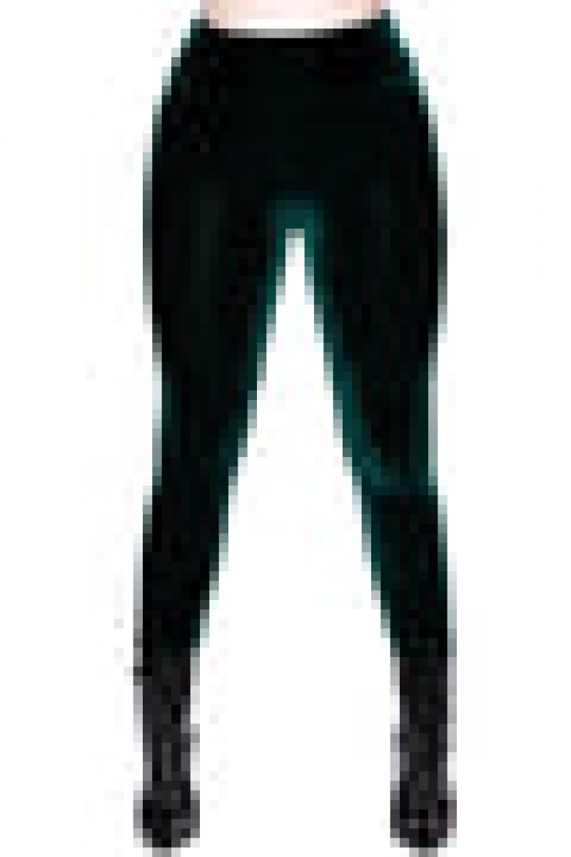 Killstar Hematite Leggings [EMERALD] Zelene | YKBESL-427