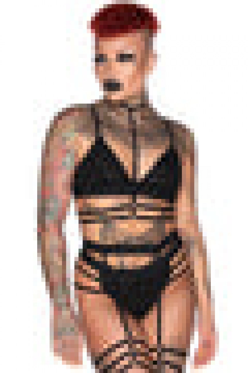 Killstar Hex Club Bralet Černé | BQWEKI-816