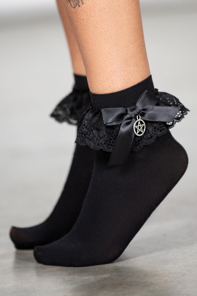 Killstar Hextra Socks Černé | LVSMRG-927