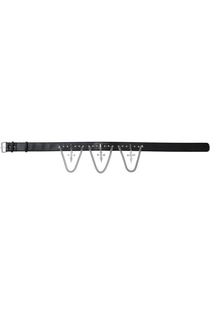Killstar Hope To Die Cross Belt [PLUS] Černé | RMDBNE-705