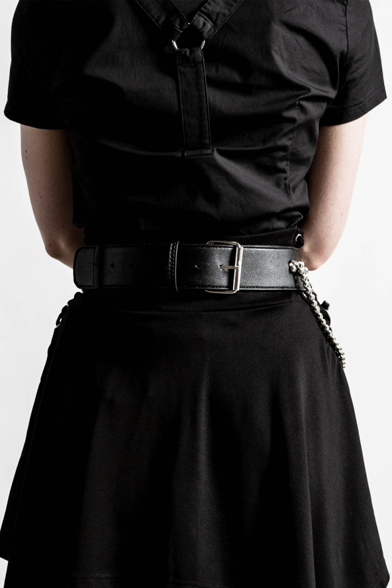 Killstar Hope To Die Cross Belt Černé | RHGJNY-052