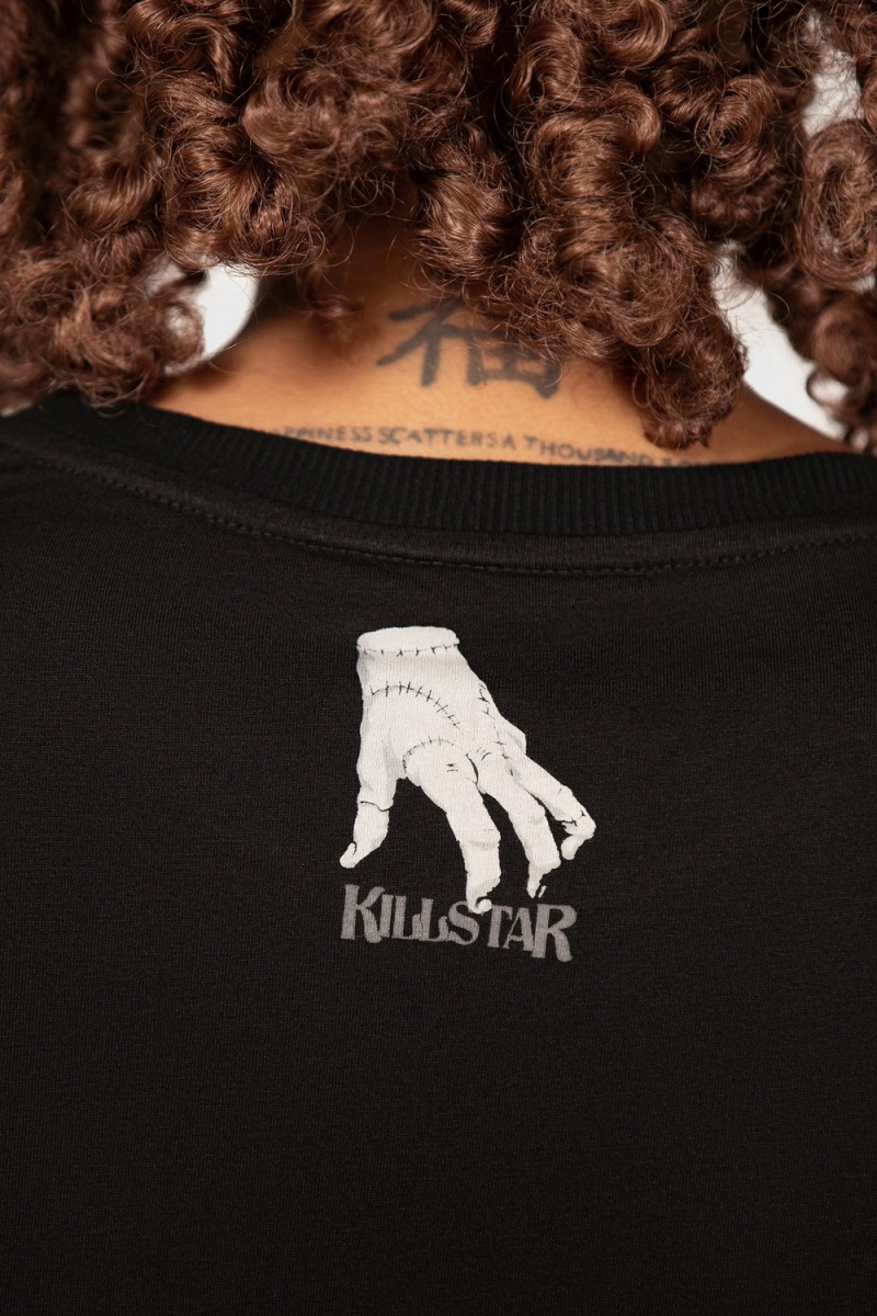 Killstar I Don't Do Tears Long Sleeve Top Černé | VPWJUO-783