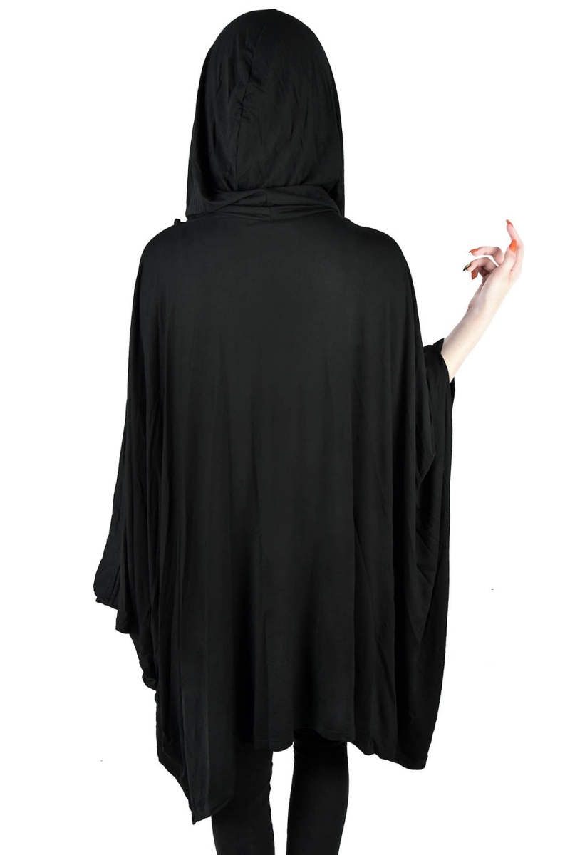 Killstar In The Shadows Cloak Černé | UZPBSO-154