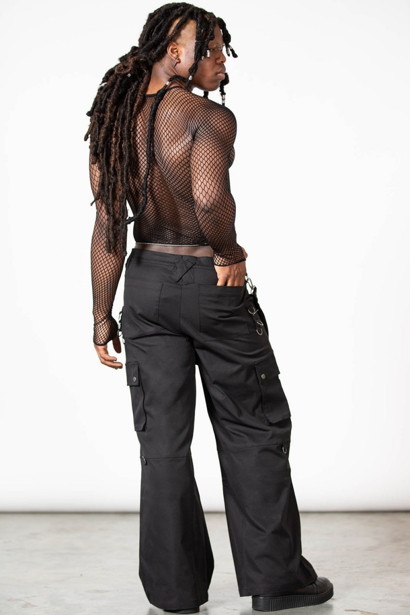 Killstar Incantor Cargo Trousers Černé | ZJBKXW-295