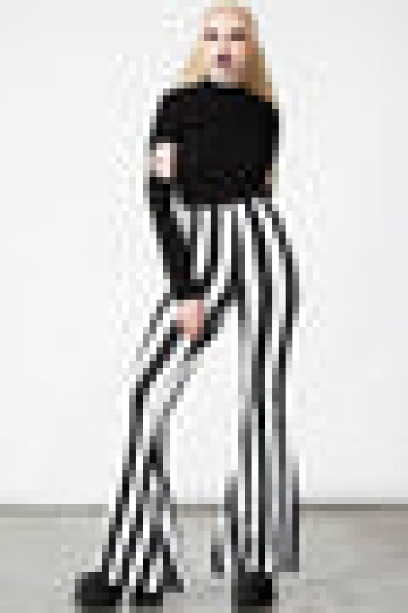Killstar Inferno Room Flares [WHITE STRIPE] Bílé | KLWSNV-876