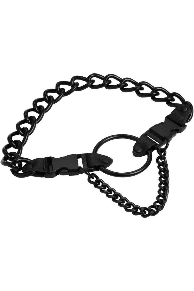 Killstar Insertion Chain Choker Černé | BHGCVY-730