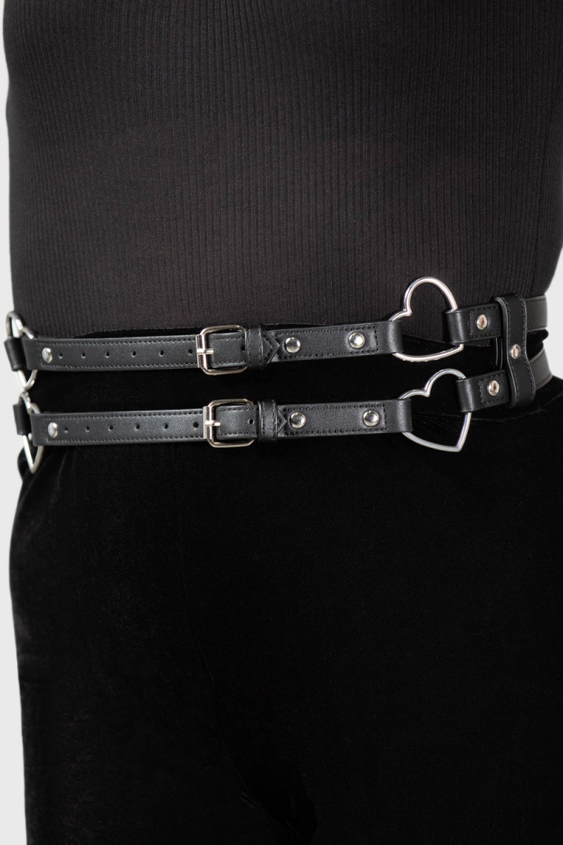 Killstar Irene Belt Černé | RQJKYT-206