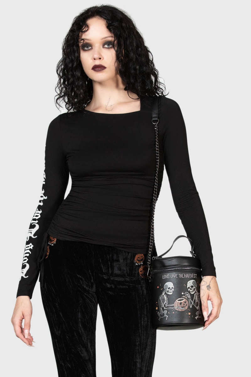 Killstar Jack O-Lantern Bag Černé | QIKECW-870