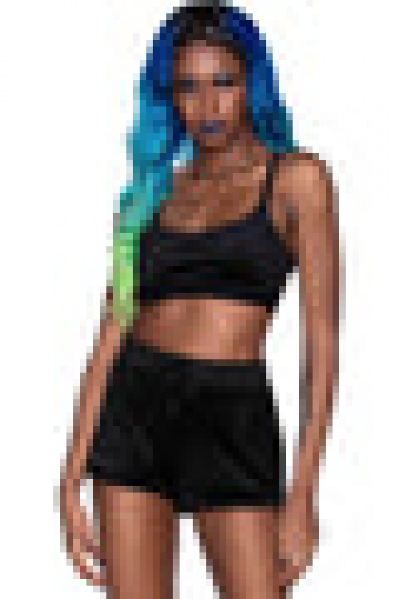 Killstar Just Cropped Up Bralet [B] Černé | FONMBY-084
