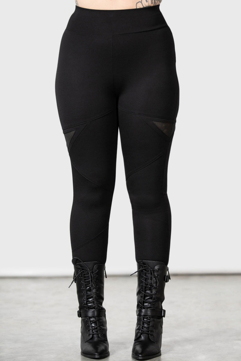 Killstar Karina Leggings Černé | ECAOQI-793