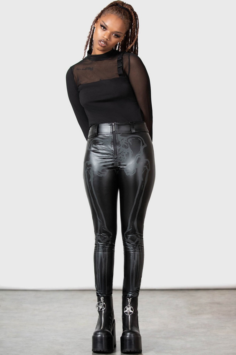 Killstar Keister Leggings Černé | JMYVSF-187