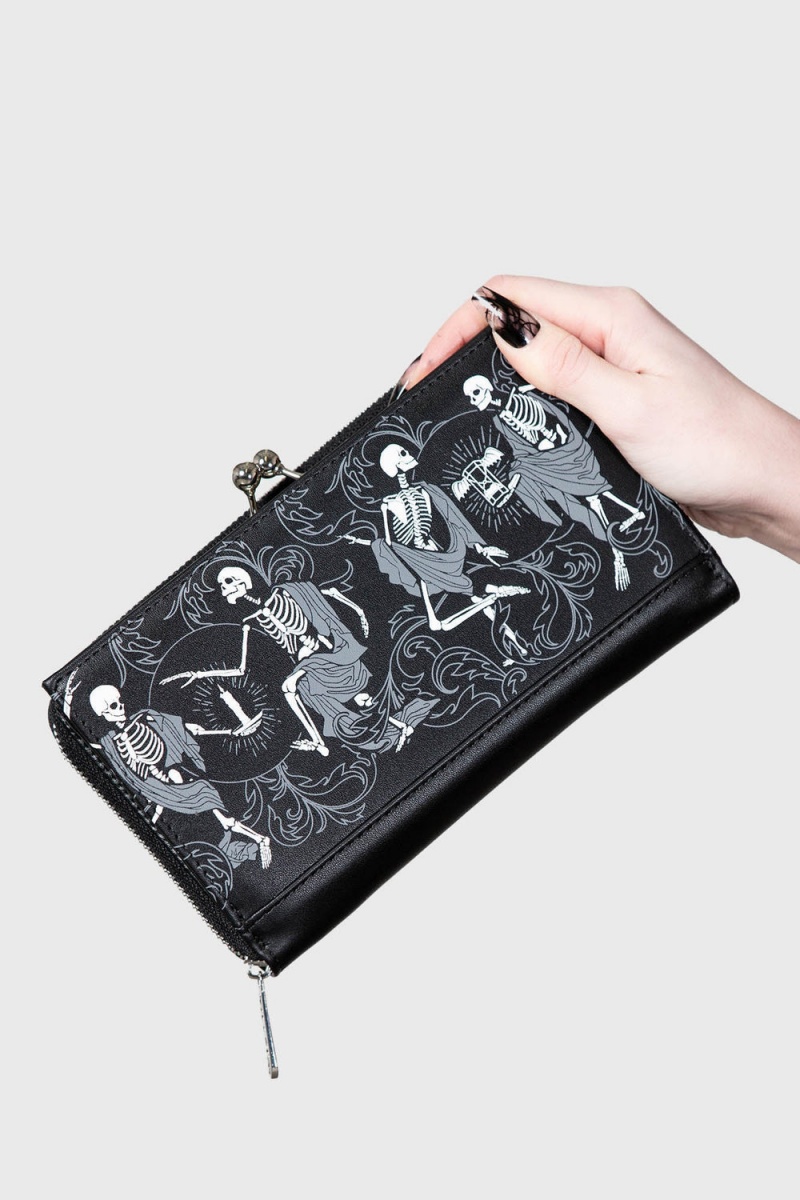 Killstar La Danse Wallet Černé | KGWTVZ-941