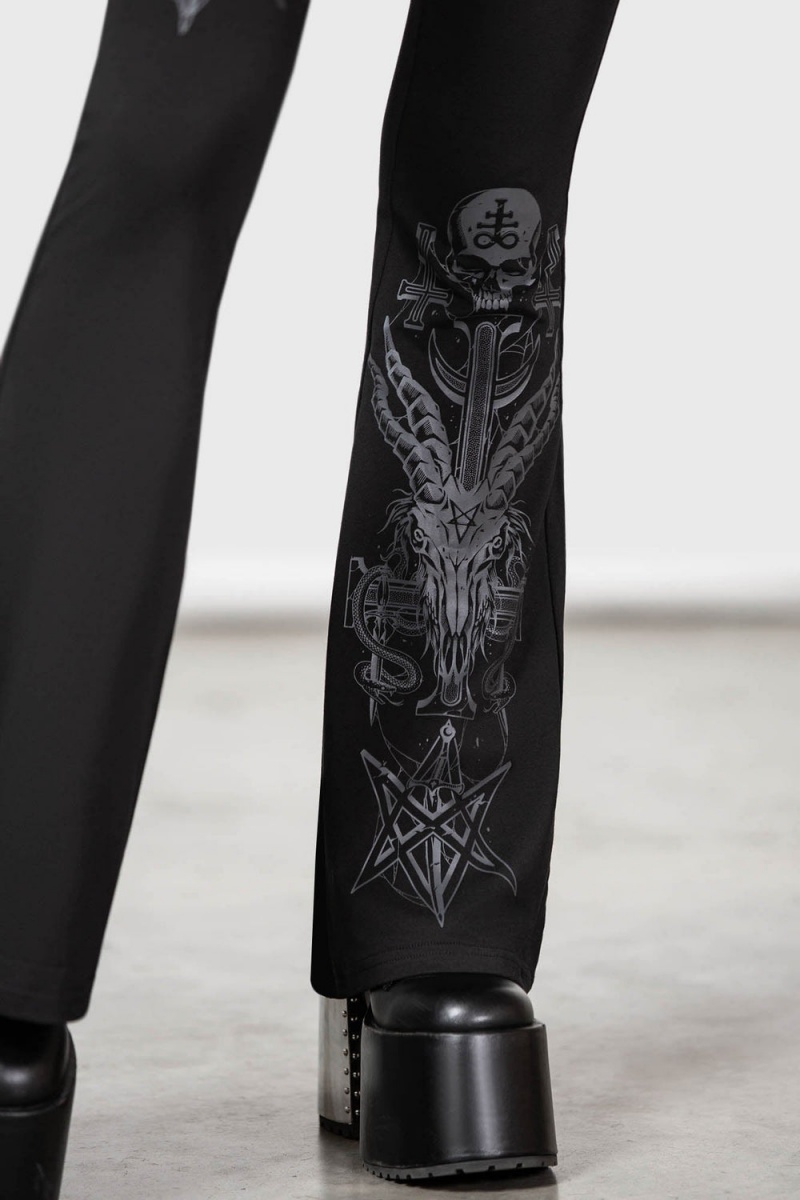 Killstar Late Dawn Flares Černé | VEAIQG-509
