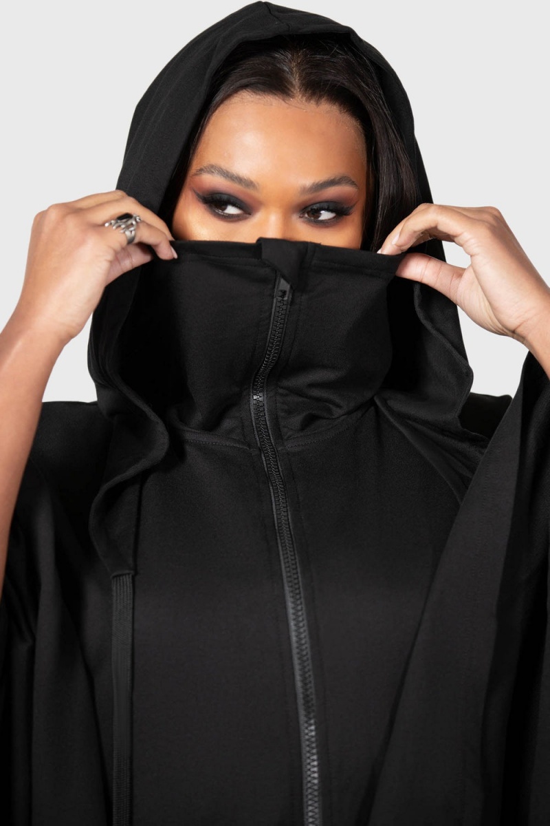 Killstar Lightworks Cloak Černé | HTGMNR-681