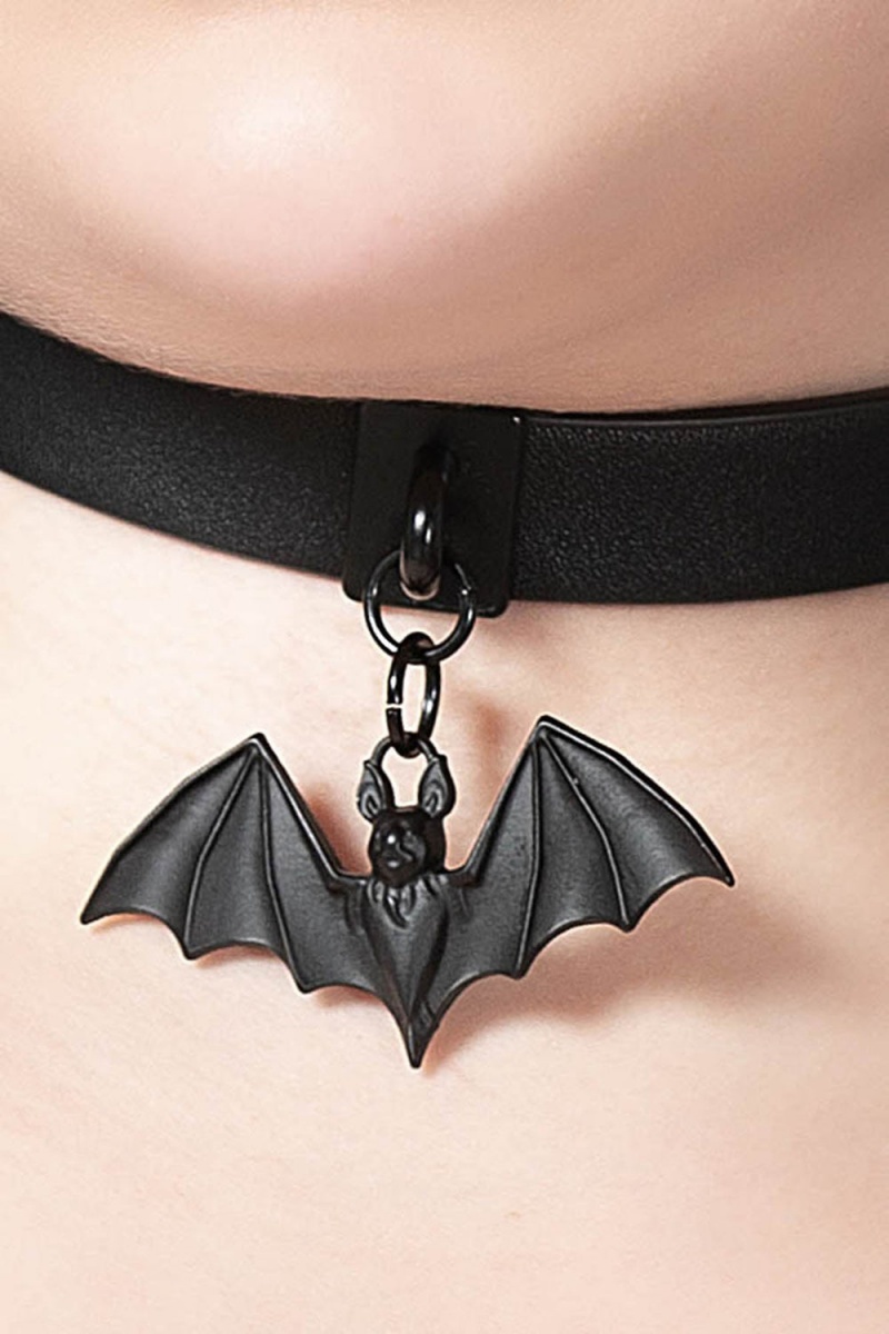 Killstar Little Bats Choker Černé | SDUBOX-486