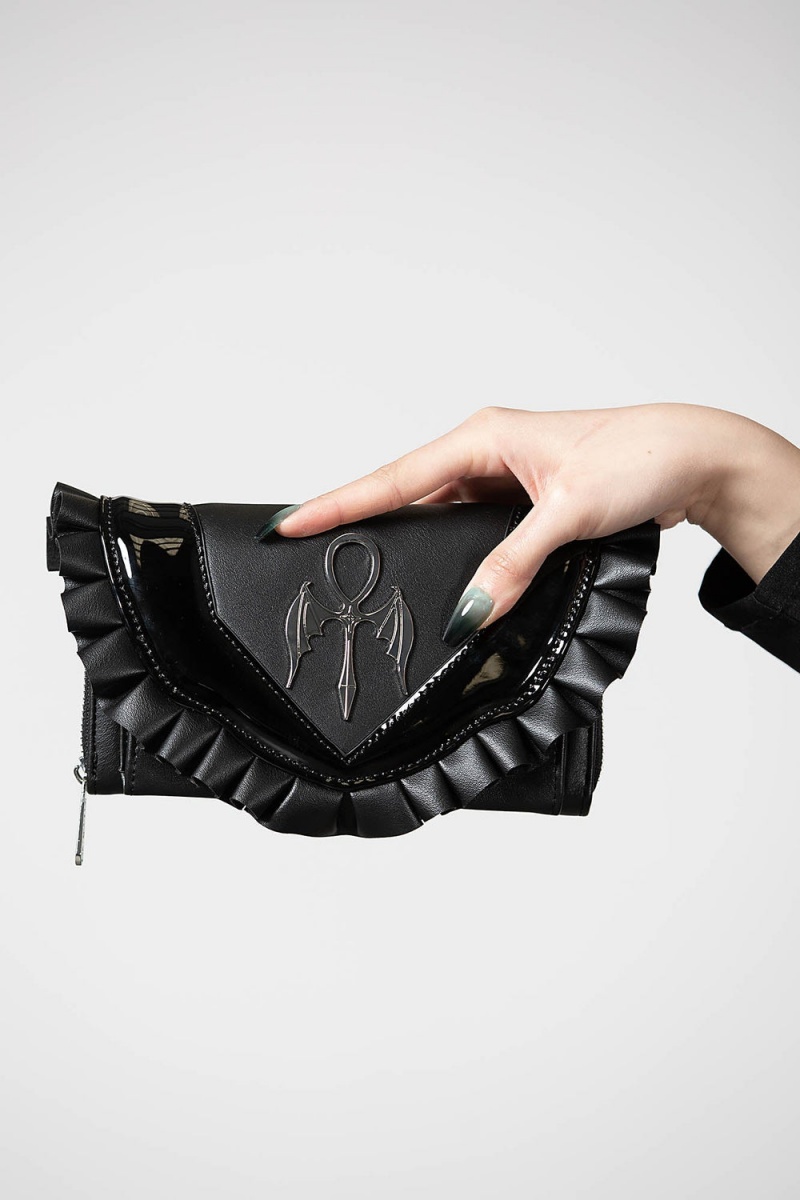 Killstar Love Spectre Wallet Černé | XORAIQ-310