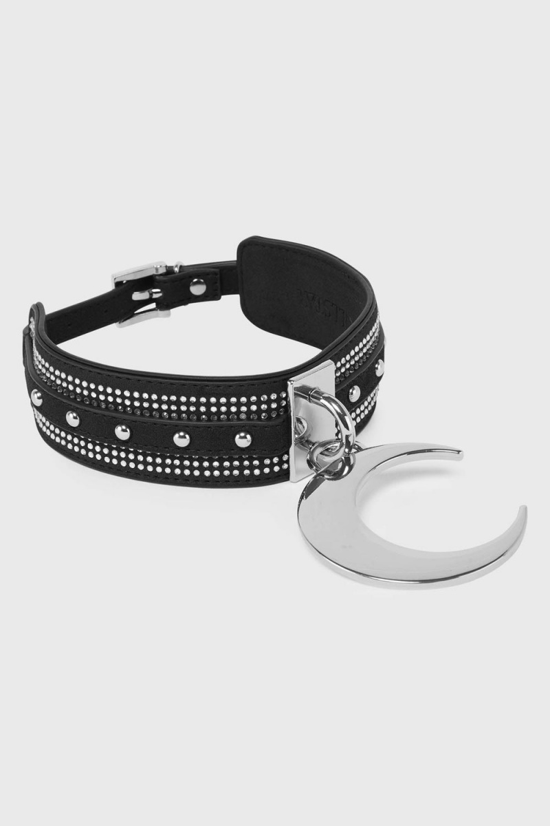 Killstar Luna Daze Choker Černé | EGFUNJ-643