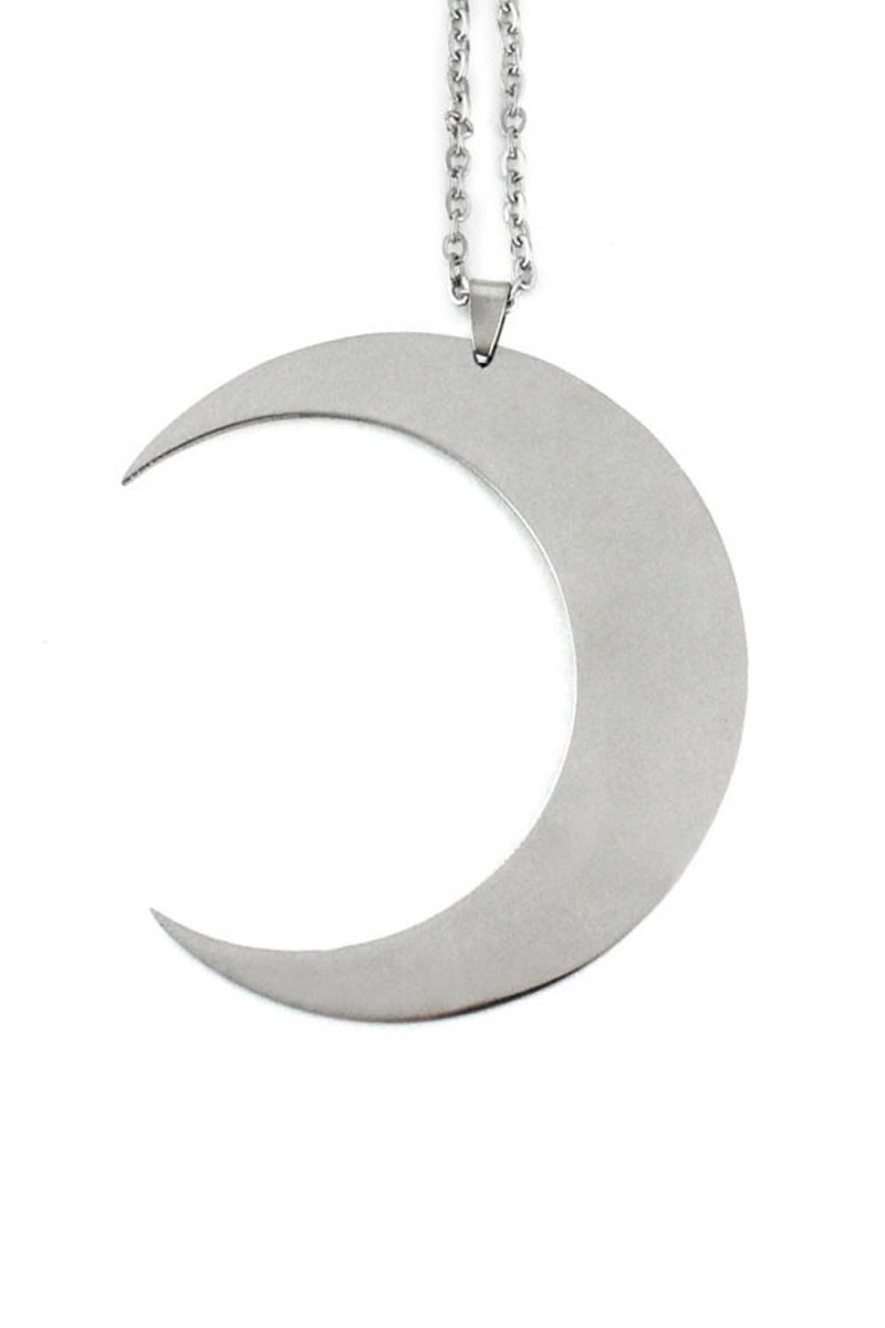 Killstar Luna Necklace [S] Stříbrné | YLMPSZ-478