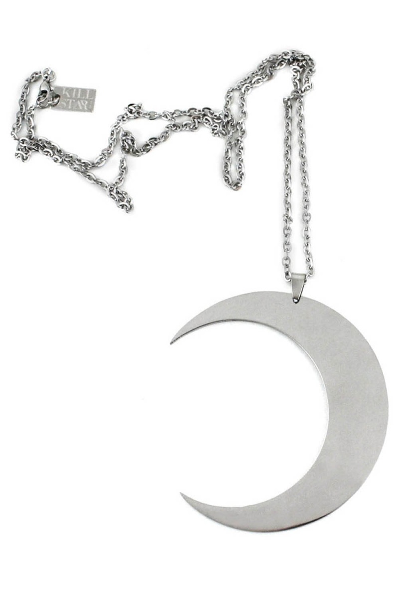 Killstar Luna Necklace [S] Stříbrné | YLMPSZ-478