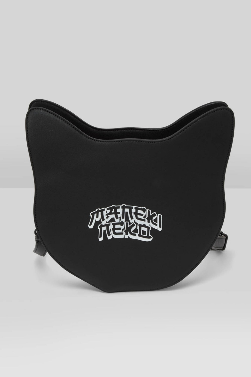 Killstar Maneki-Neko Handbag Černé | HTMILE-697