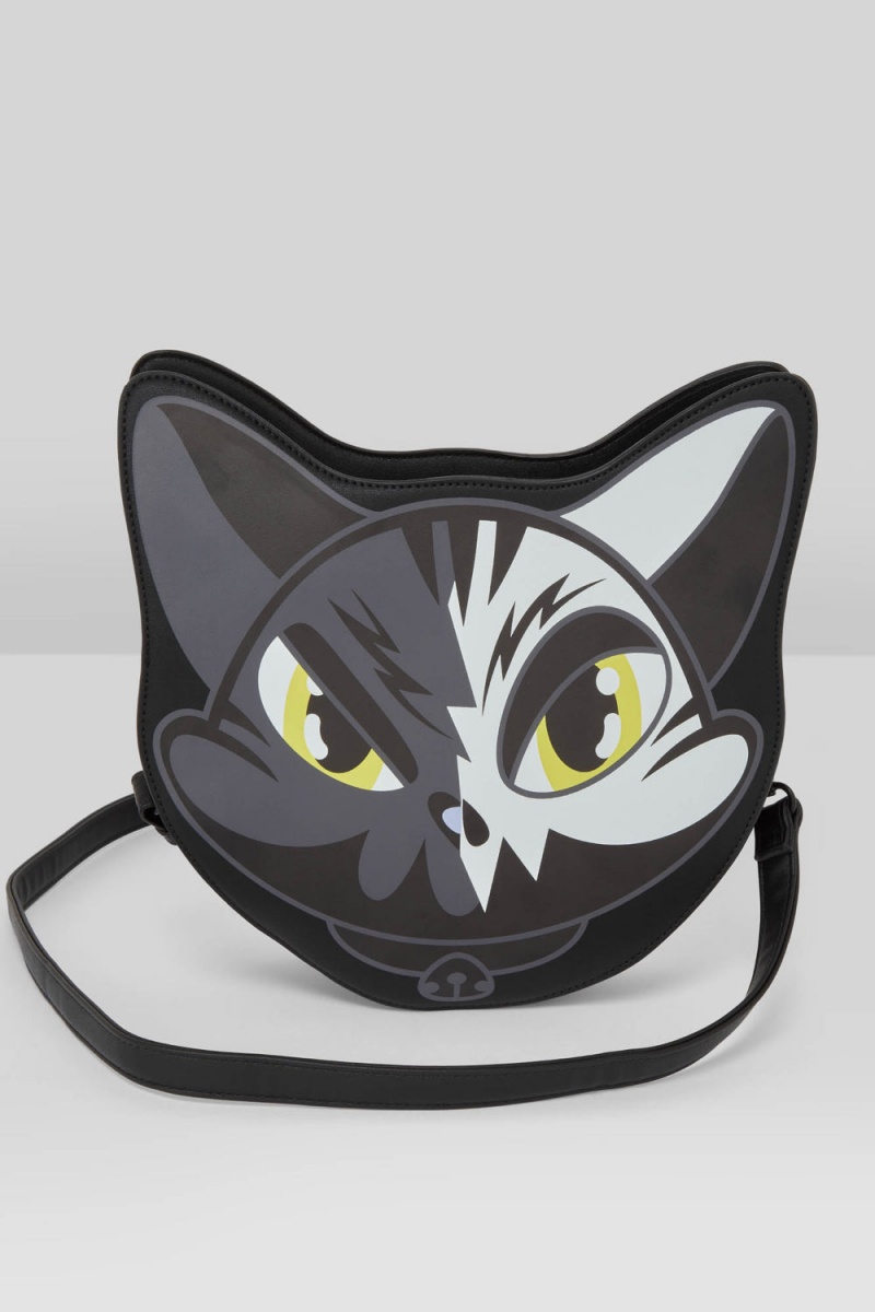 Killstar Maneki-Neko Handbag Černé | HTMILE-697
