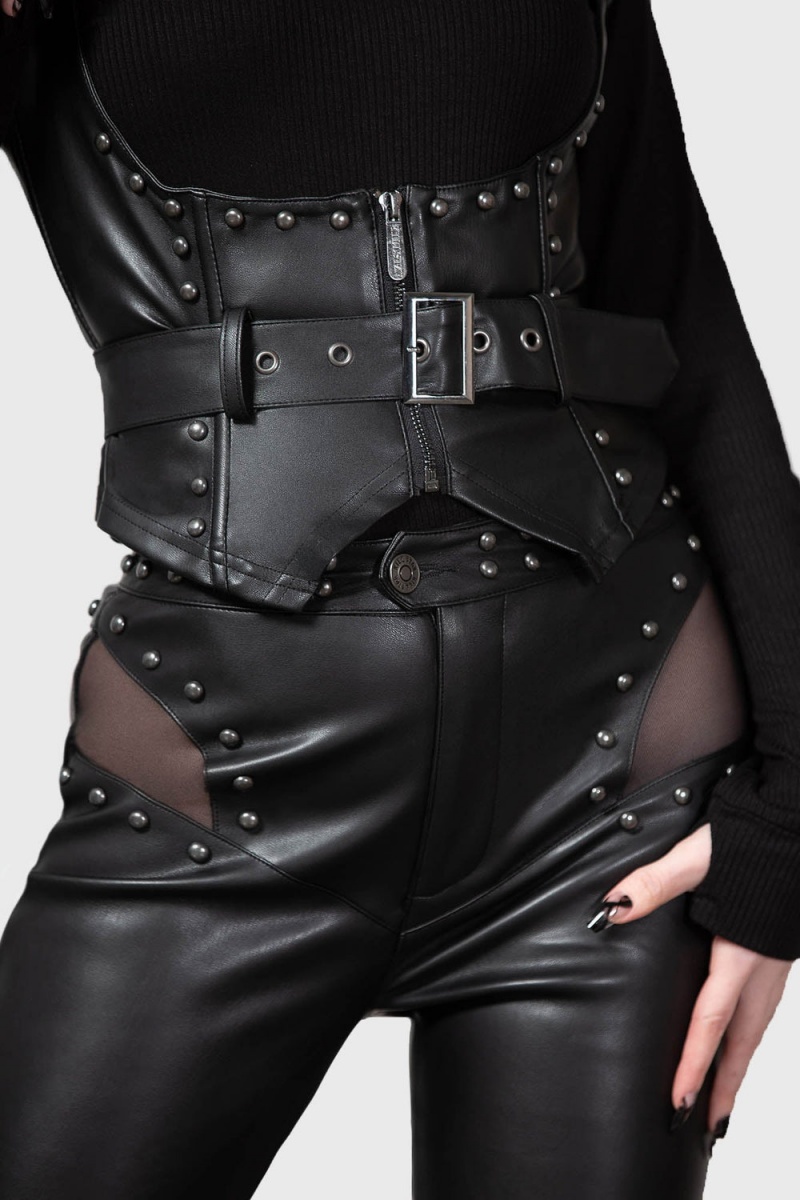 Killstar Manticore's Muse Flares Černé | UGTHJS-732