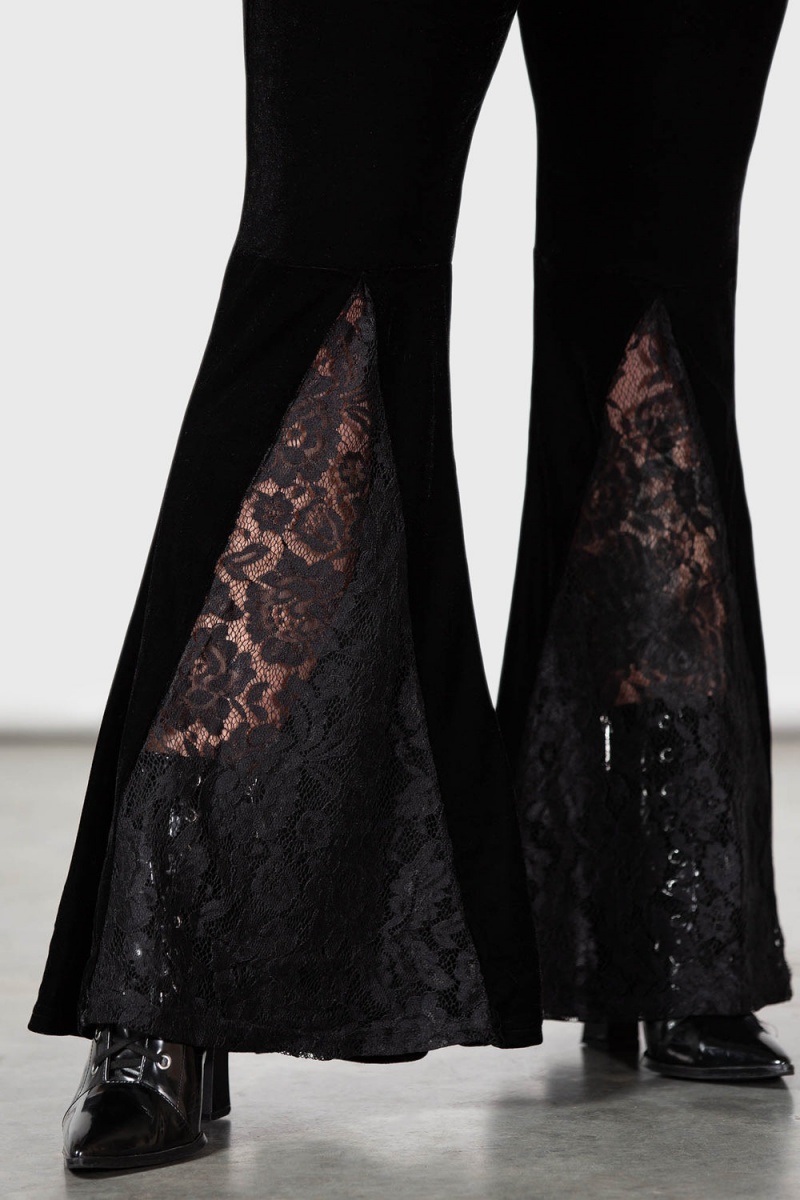 Killstar Marisola Flares Černé | NYZHJW-396