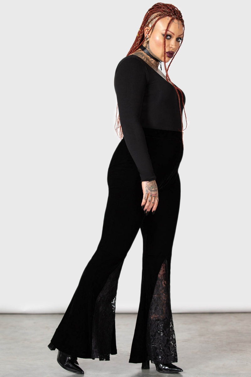 Killstar Marisola Flares Černé | NYZHJW-396