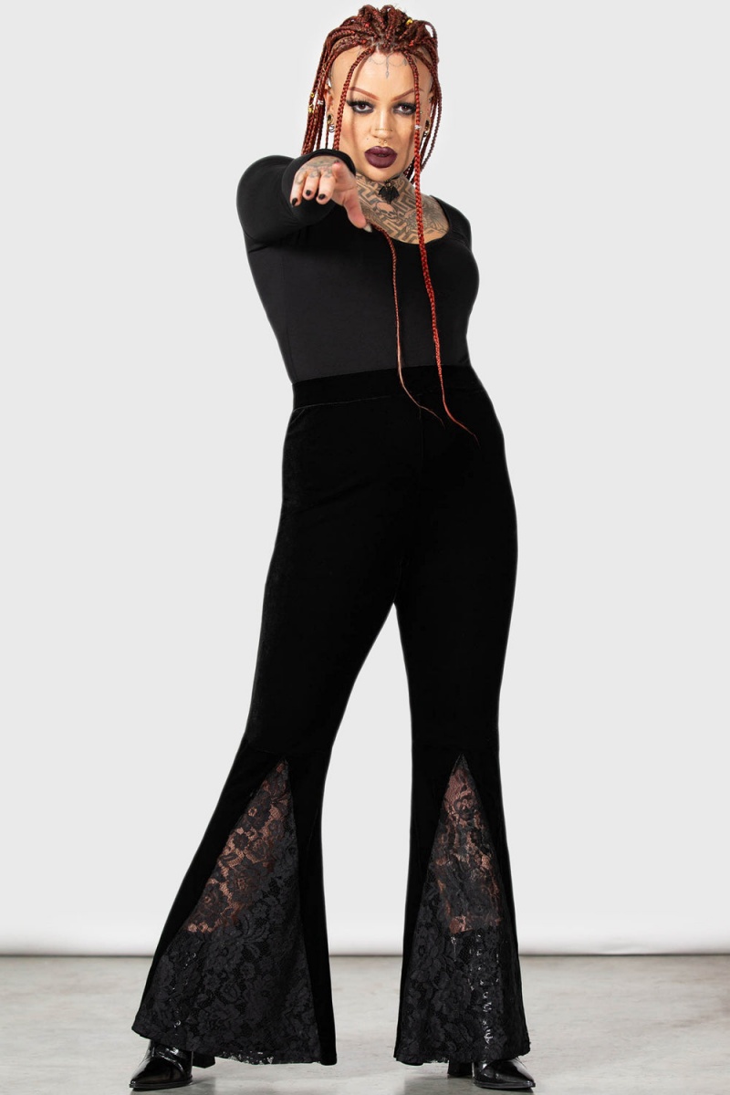 Killstar Marisola Flares Černé | NYZHJW-396