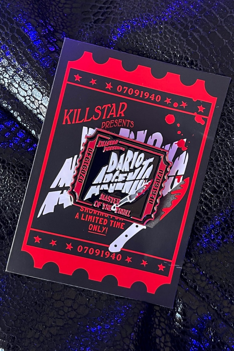 Killstar Master Of The Thrill Enamel Pin Černé | CJMENL-219
