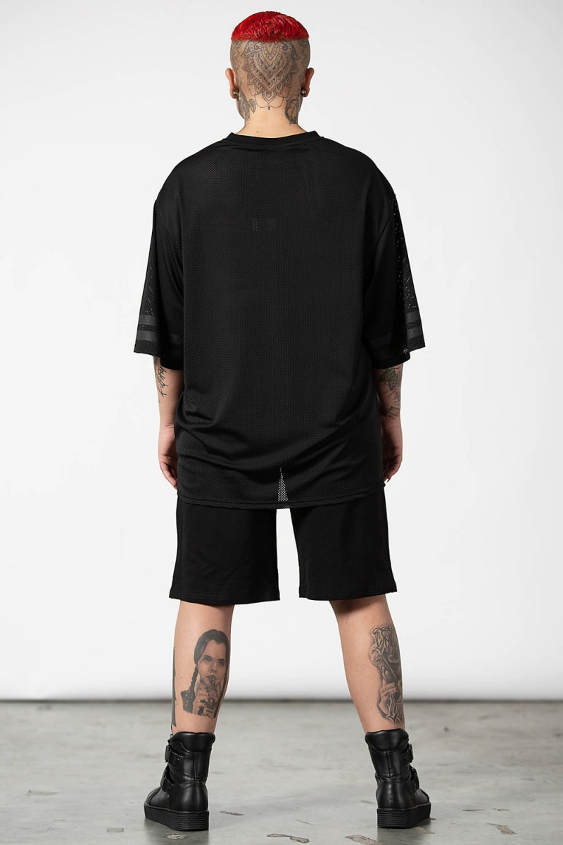 Killstar Mega Meh Mesh Top Černé | YZGHJA-423