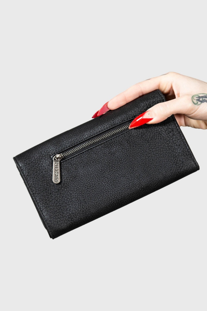 Killstar Midnight Dream Wallet Černé | NTHWAX-416