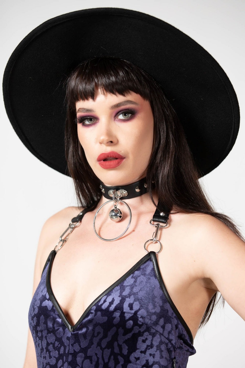 Killstar Milk Mad Choker Černé | ZBLXPG-276