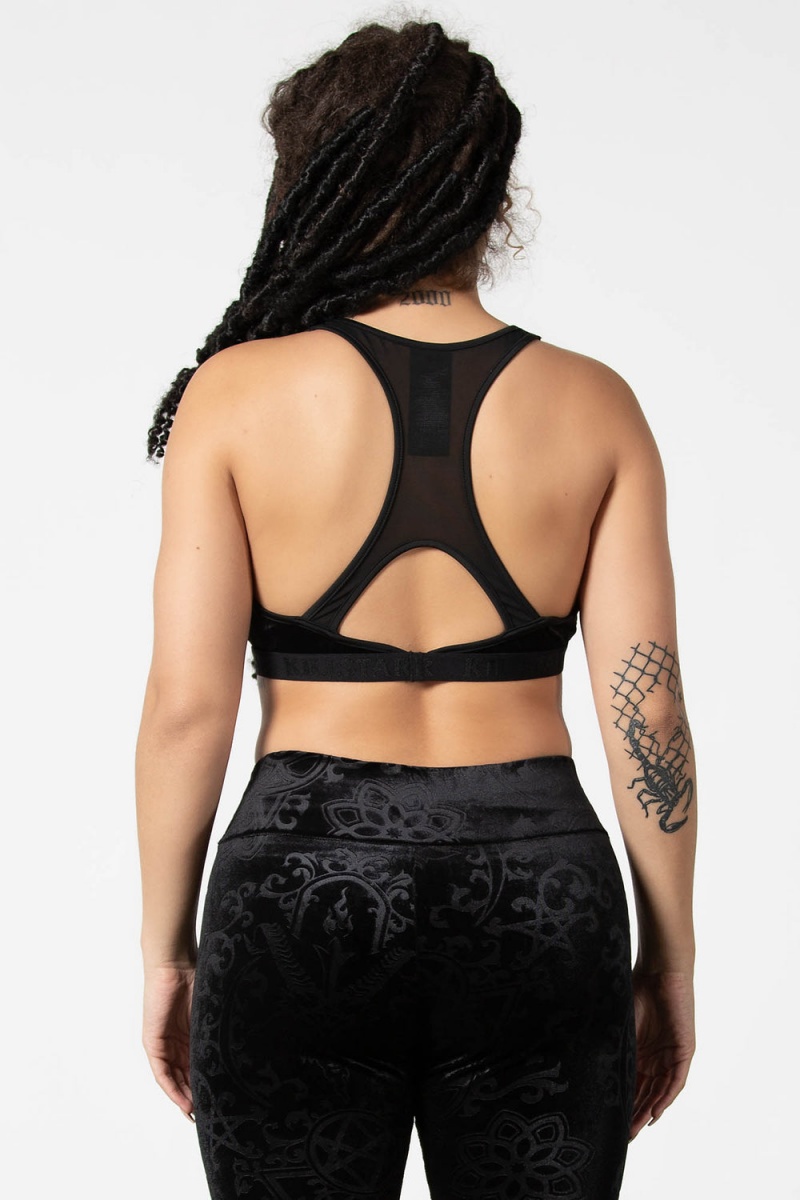 Killstar Moody Bralet Černé | VQKDAS-385