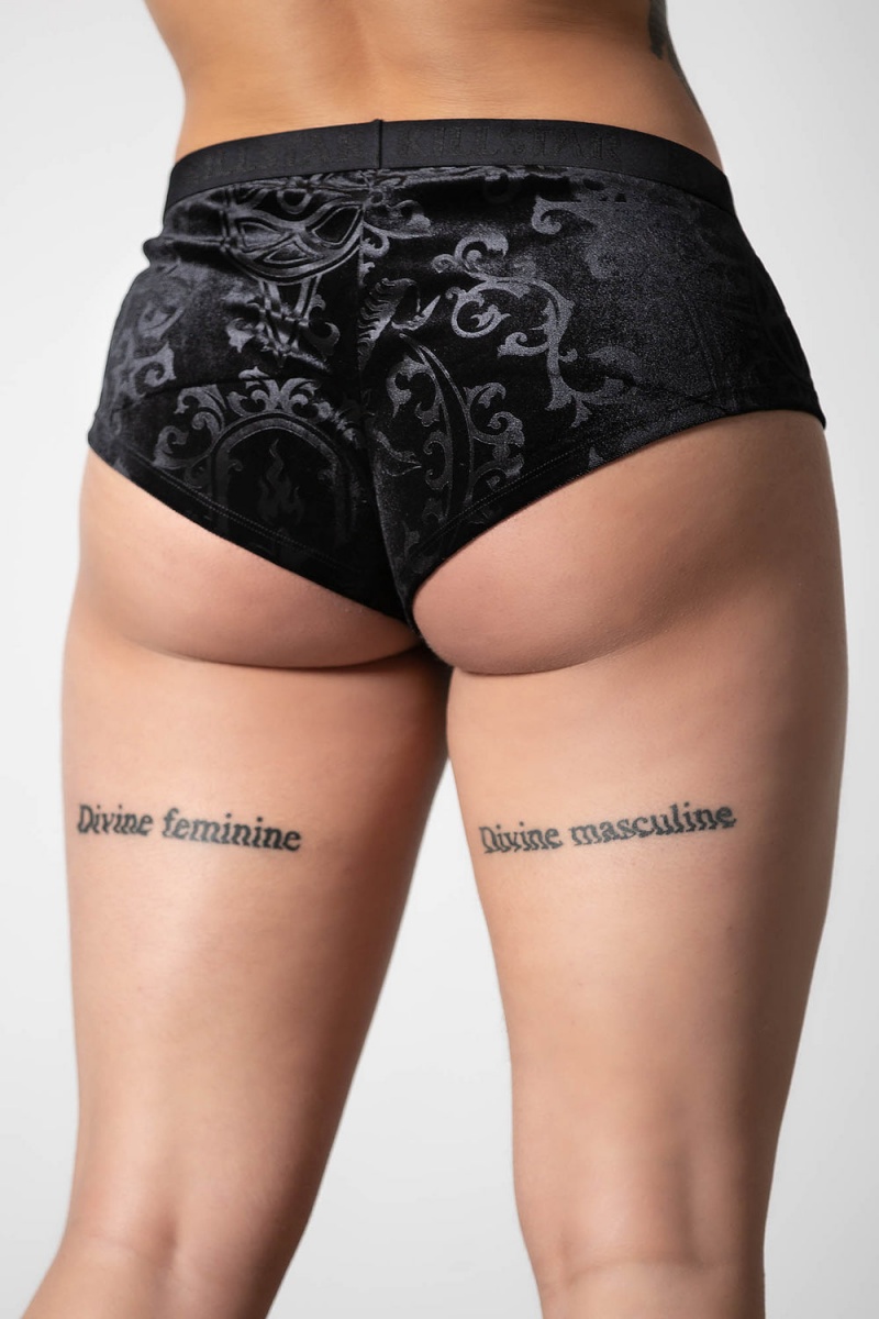 Killstar Moody Panty Černé | SFCAJE-708