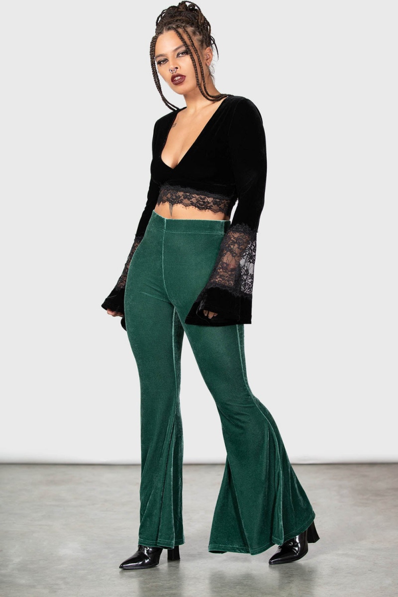 Killstar Moondance Flares [GREEN] Zelene | ZPEHMB-089