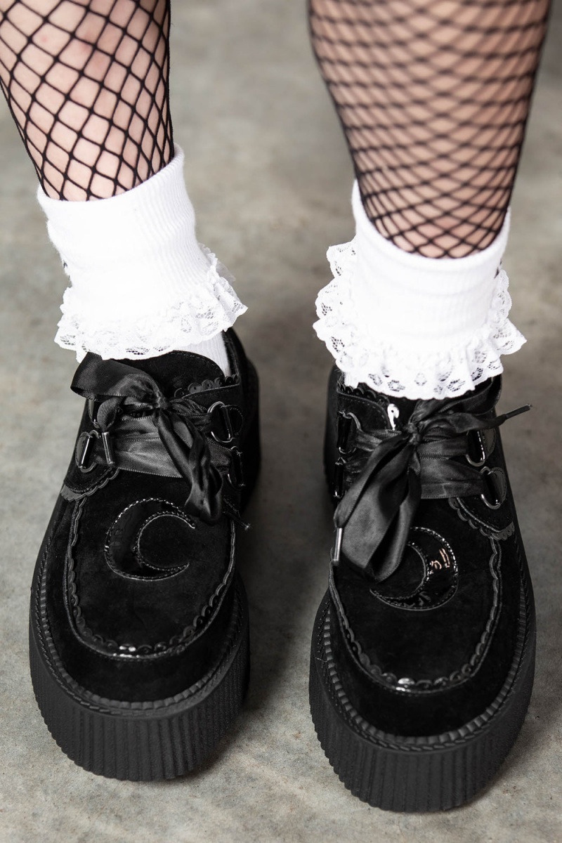 Killstar Moontale Creepers Černé | FYIWZM-591