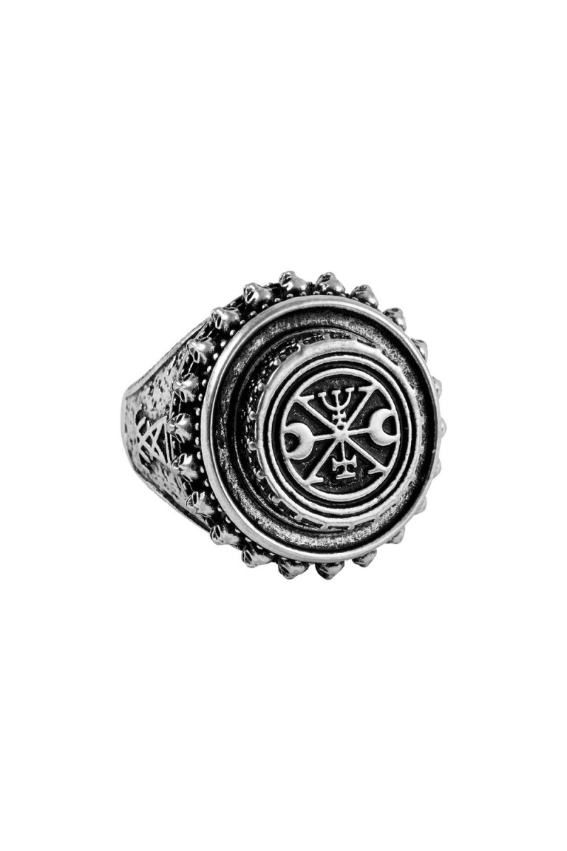 Killstar Murmur Ring Stříbrné | AHCVES-549