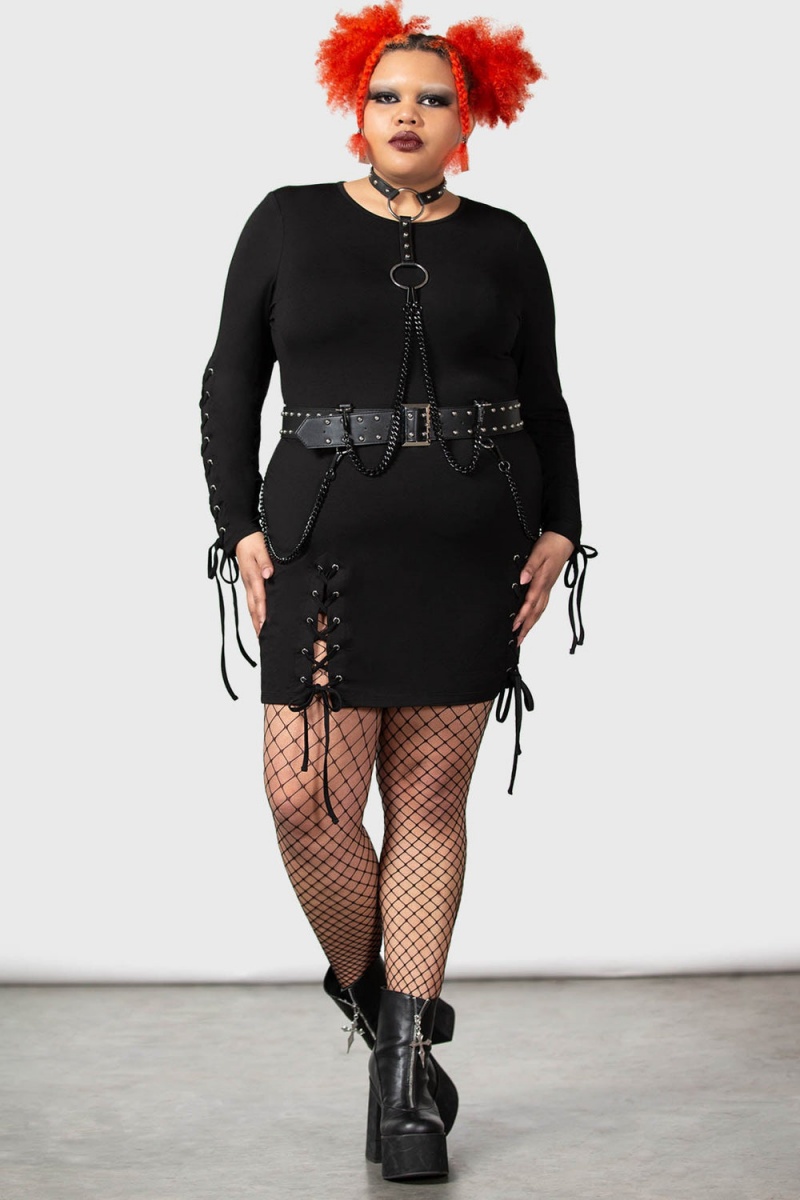 Killstar My New Muse Harness [PLUS] Černé | SBFOJP-803
